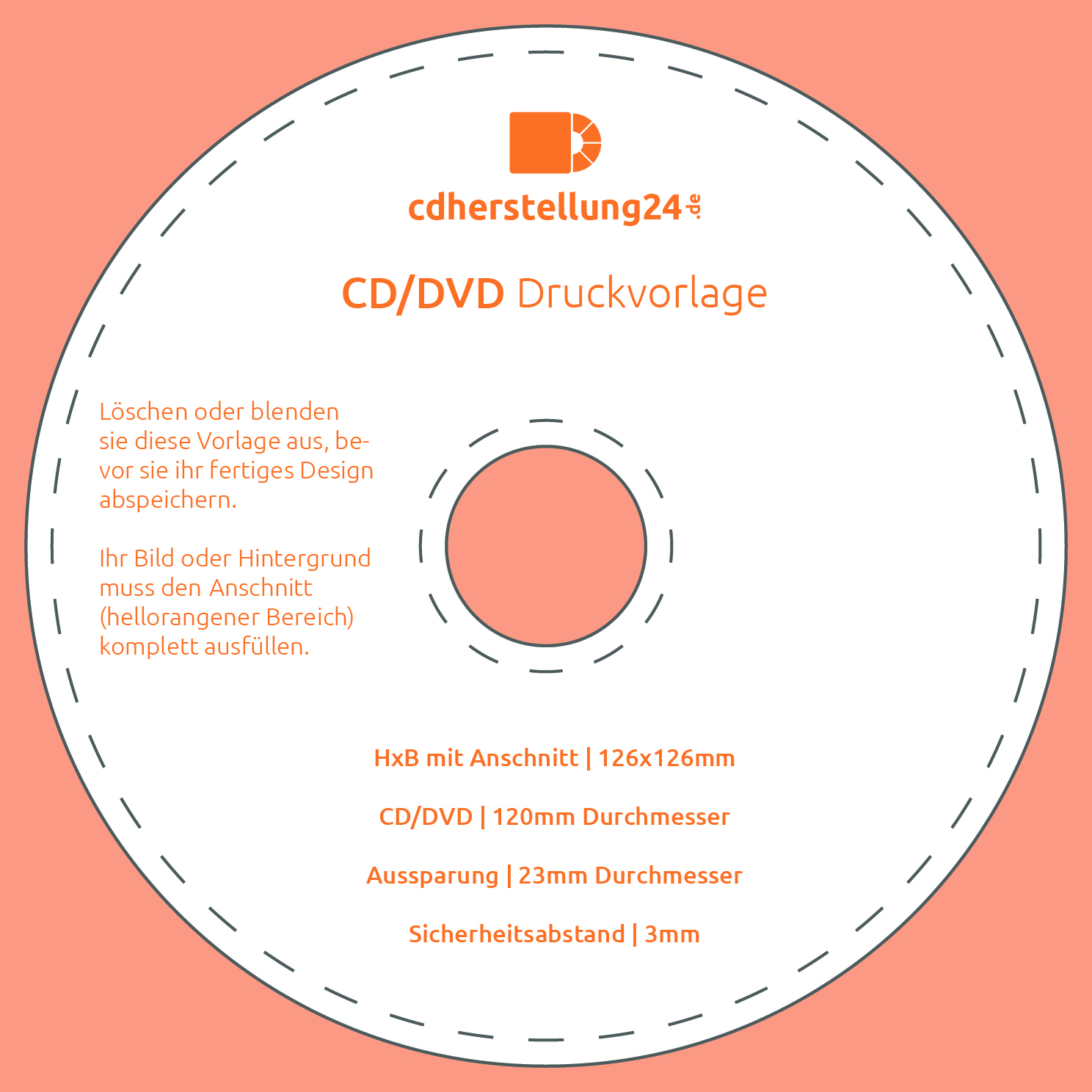 Druckvorlagen Fur Cd Dvd Schallplatte Und Hulle Cdherstellung24